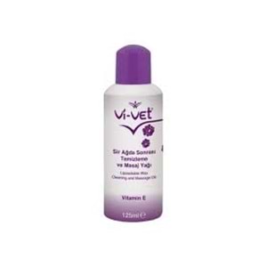 VIVET AGDA SONRASI TEMIZLEME VE MAKYAJ YAGI 125 ML