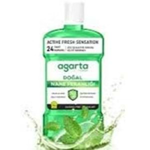 AGARTA DOĞAL AĞIZ ÇALKALAMA SUYU 500 ML NANE FERAHLIĞI