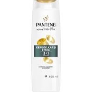 PANTENE PRO-V 3Ü1 ARADA ŞAMPUAN 400 ML KEPEĞE KARŞI