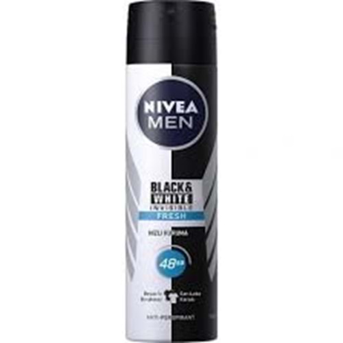 NIVEA DEODORANT 150 ML INVISIBLE FRESH