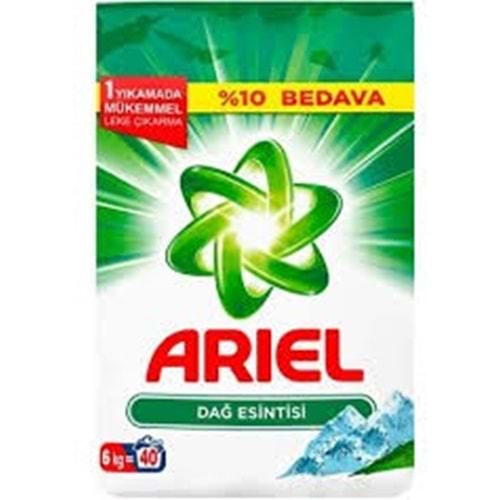 ARİEL MATİK 6 KG DAĞ ESİNTİSİ BEYAZLAR