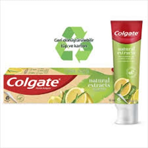 COLGATE DİŞ MACUNU 50 ML NATURAL LİMON