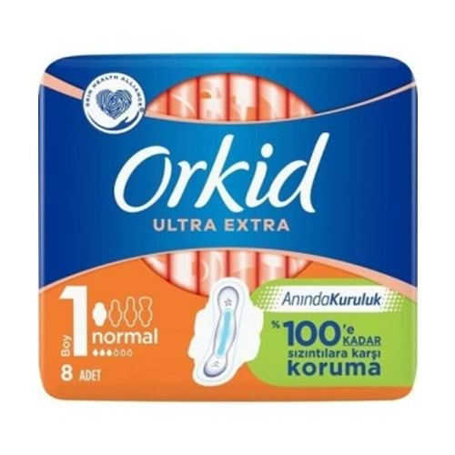 ORKİD ULTRA EXTRA TEKLI PAKET 8 LI NORMAL