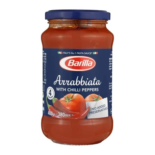 BARİLLA ARRABBIATA DOMATES SOSU 400 GR ACILI