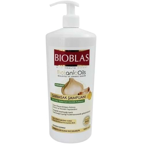 BIOBLAS ŞAMPUAN 1000 ML SARIMSAK ÖZLÜ