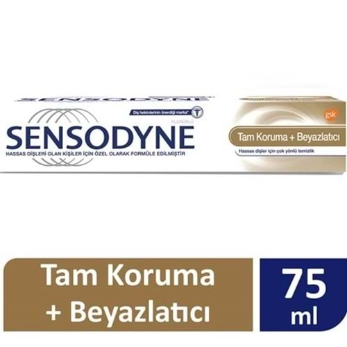 SENSODYNE DIS MACUNU 75 ML TAM KORUMA+BEYAZLATICI