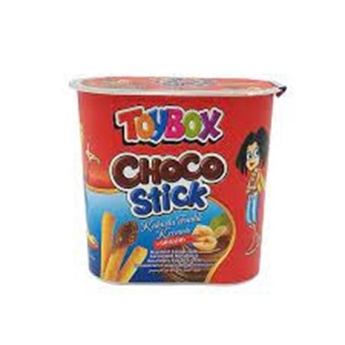 TOYBOX CHOCO STICK KAKAOLU FINDIK KREMASI SKERLEME 56 GR