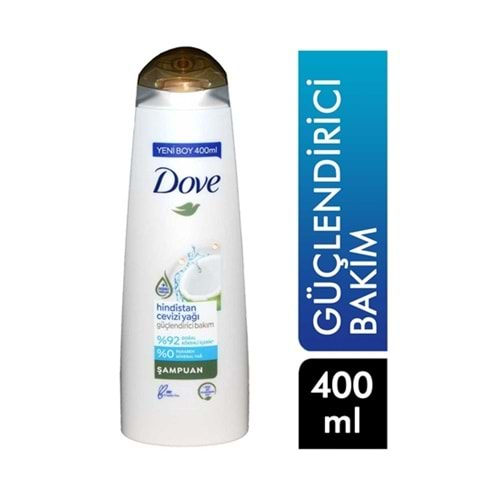 DOVE ŞAMPUAN 400 ML HİNDİSTAN CEVİZİ