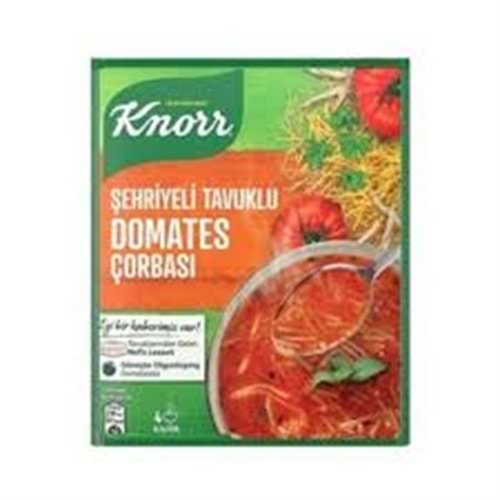 KNORR HAZIR CORBA 67 GR SEHRIYELI TAVUK