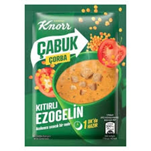 KNORR ÇABUK ÇORBA 22 GR KITIRLI EZOGELİN