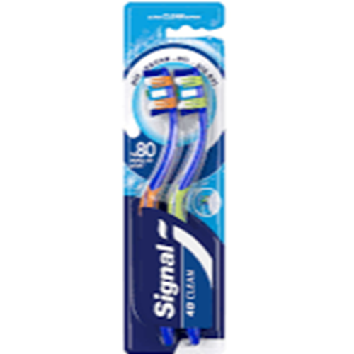 SİGNAL DİŞ FIRÇASI 4D VLEAN 2 ADET ORTA