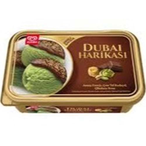 ALGİDA DUBAİ HARİKASI 570 ML ANTEP FISTIĞI ÇITIR TEL KADAYIF SOS