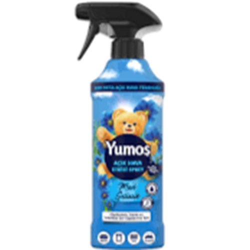 YUMOŞ YIKANMASI ZOR GİYSİLER SIPREYİ 430 ML MAVİ GELİNCİK