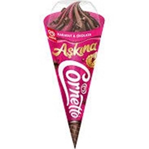 ALGİDA CORNETTO DONDURMA 150 ML KARADUT ÇİKOLATA