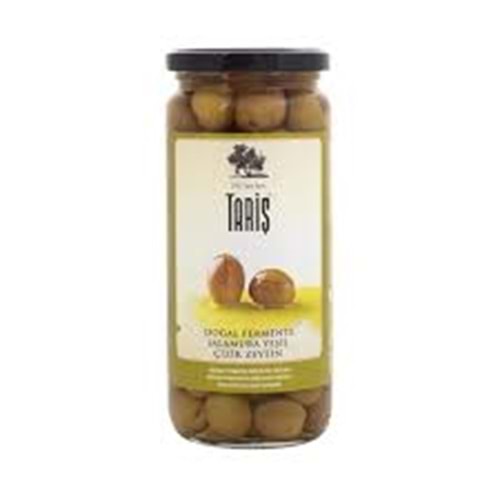 TARİŞ DOĞAL SALAMURA YEŞİL ZEYTİN 485 GR ÇİZİK