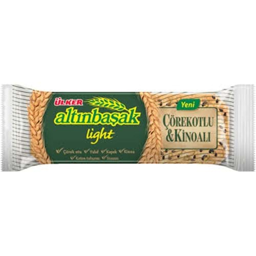 ÜLKER BİSKÜVİ 40 GR ÇÖREKOTLU&KİNOALI