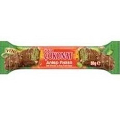 ÜLKER ÇOKONAT GOFRET 30 G ANTEF FISTIKLI