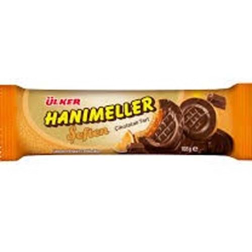 ÜLKER HANIMLLER TART 108 G ÇİKOLATALI PORTAKALLI