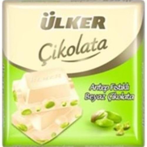 ÜLKER ANTEP FISTIKLI BEYAZ CIKOLATA 65 GR