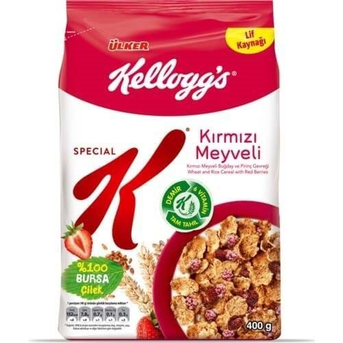 KELLOGGS SPECIAL K 400 GR KIRMIZI MEYVELER
