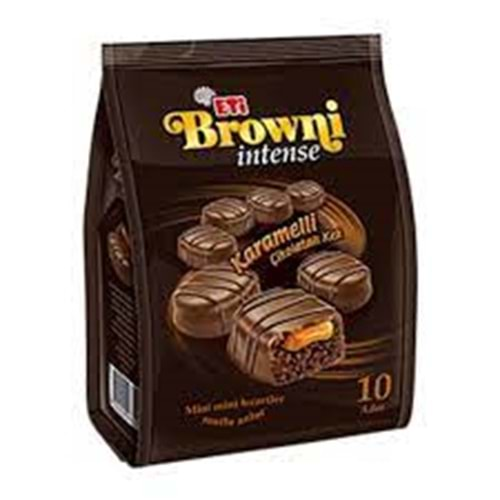 ETI BROWNI INTENSE 10 LU PAKET 160 GR KARAMELLI