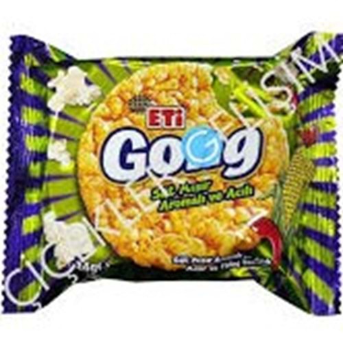 ETİ GONG MISIR VE PİRİNÇ PATLAĞI 34 G SÜT MISIR AROMALI VE ACILI