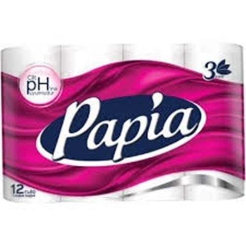 PAPİA TUVALET KAĞIDI 12 Lİ