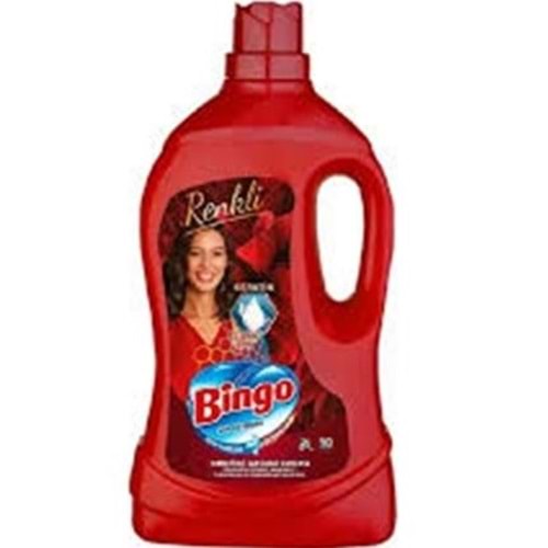 BİNGO SIVI CAMASIR DETERJANI 3000 ML RENKLI