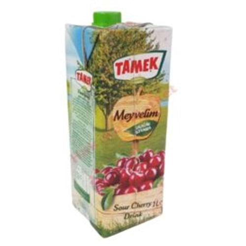 TAMEK MEYVE SUYU 1 LT MEYVELIM VISNE