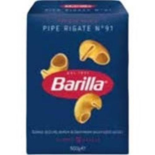 BARİLLA MAKARNA 500 G PIPE RIGATE NO91