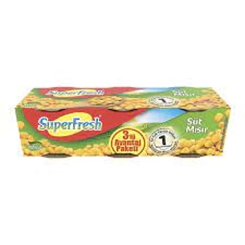 SUPERFRESH SUT MISIR 3X200 GR