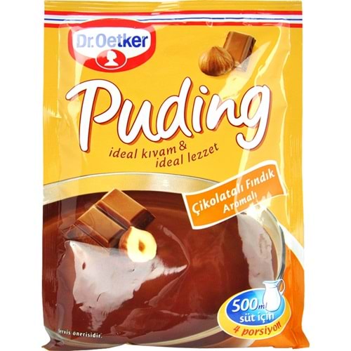 DR.OETKER TOZ PUDING 102 GR CIKOLATA FINDIK