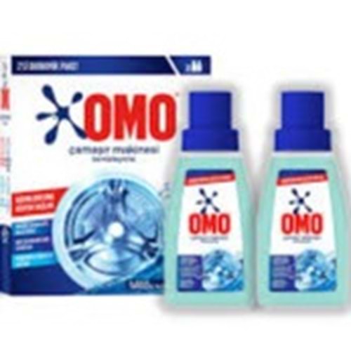 OMO CAMASIR MAKINASI TEMIZLEYICI 2X200 ML PORTAKAL&LİMON FERAHLIĞI