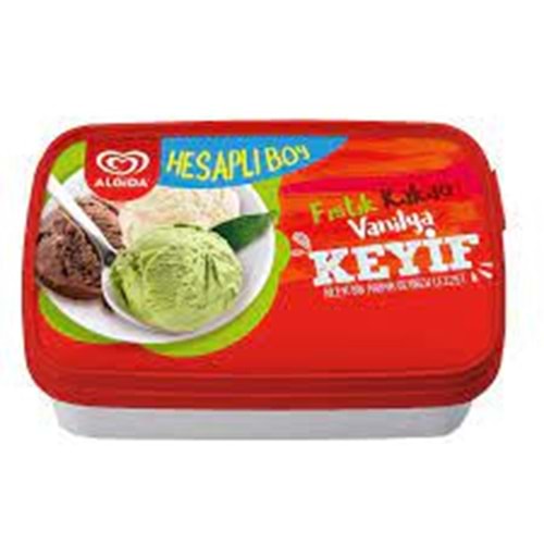 ALGİDA AİLE BOYU FISTIK KAKAO VANİLYA 1400 ML