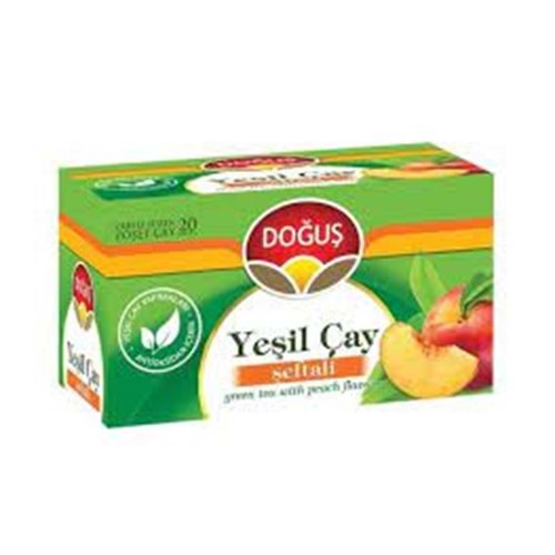 DOĞUŞ BITKI CAYI 20 LI YEŞİL CAY SEFTALILI