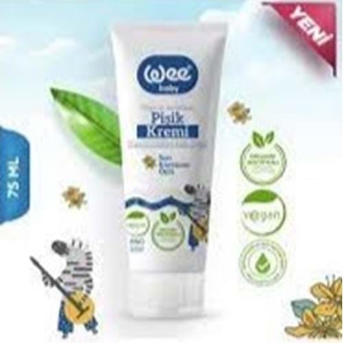 WEE PİŞİK KREMİ 75 ML SARI KANTARON ÖZLÜ