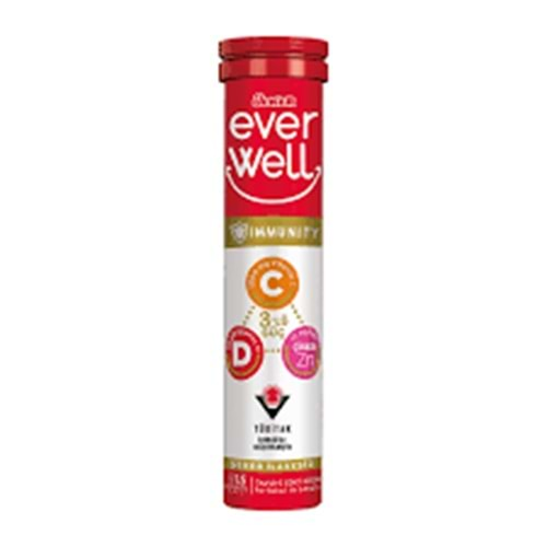 ÜLKER EVERWELL IMMUNITY TAKVIYE GIDA 67,5 GR PORTAKALLI