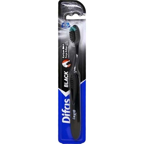DİFAŞ DIS FIRCASI BLACK YUMUSAK