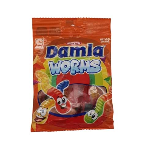 TAYAŞ DAMLA JELIBON 80 GR WORMS