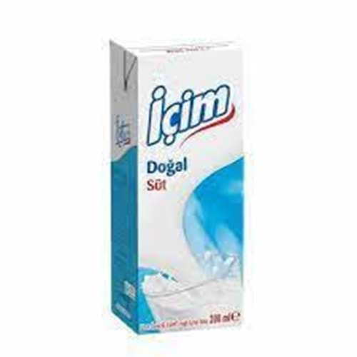 İÇİM SUT 200 ML YARIM YAGLI