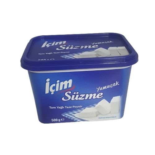 İÇİM SÜZME PEYNİR 500 GR YUMUŞAK