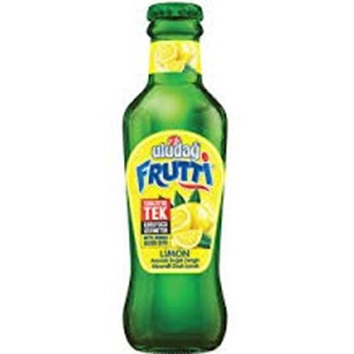 ULUDAĞ FRUTTİ MEYVELİ SODA 200 ML LİMON