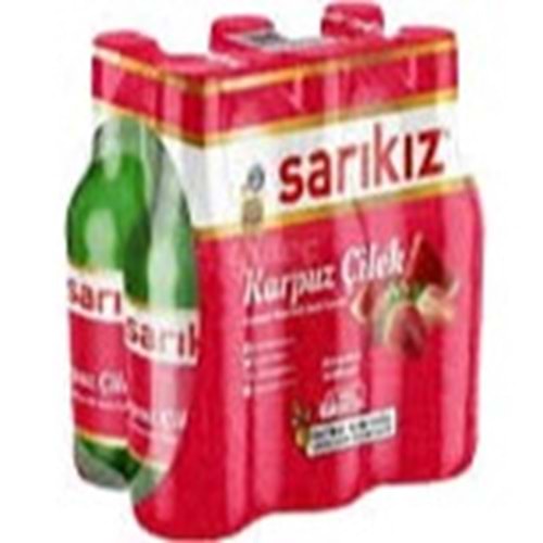 SARIKIZ MEYVELİ SODA 6X200 ML KARPUZ ÇİLEK