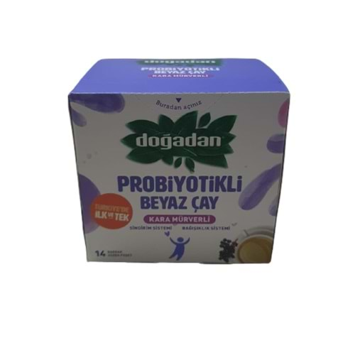 DOGADAN BITKI CAYI 14 LU PROBIYOTIKLI BEYAZ CAY