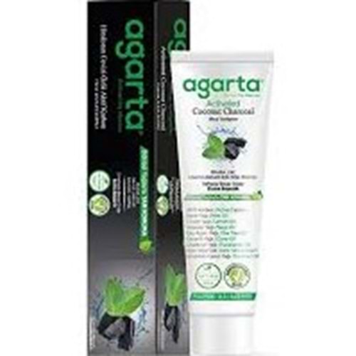 AGARTA DİŞ MACUNU 100 MLHİNDİSTAN CEVİZİ ÖZLÜ KÖMÜR