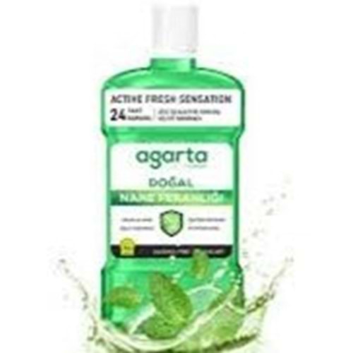 AGARTA DOĞAL AĞIZ ÇALKALAMA SUYU 500 ML NANE FERAHLIĞI