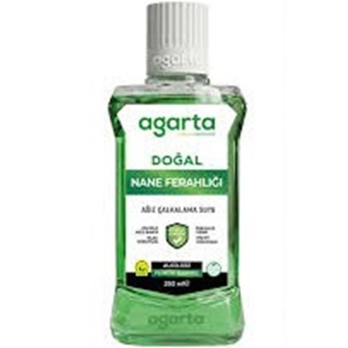 AGARTA DOĞAL AĞIZ ÇALKALAMA SUYU 250 ML NANE FERAHLIĞI