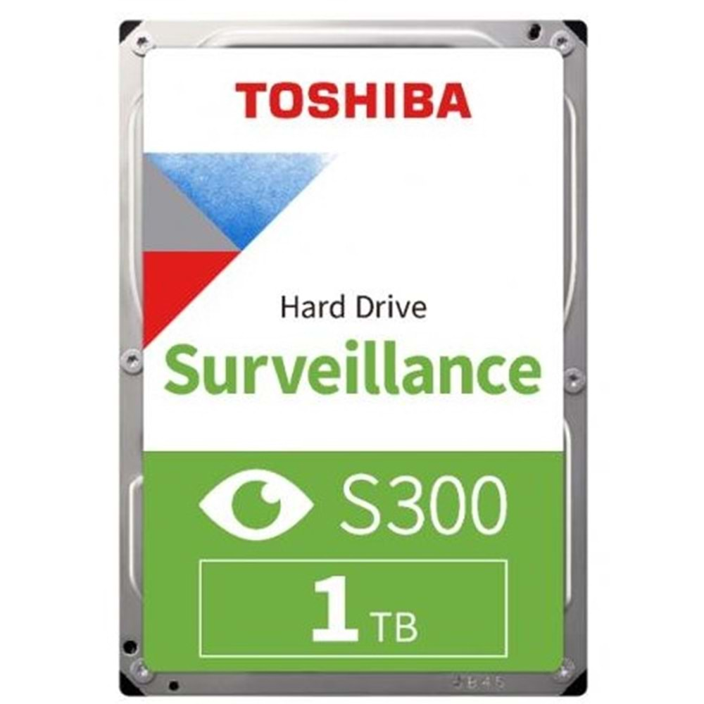 1 Tb Güvenlik Diski Toshiba Hdwv110Uzsva S300 5700Rpm 64Mb Sata 7/24