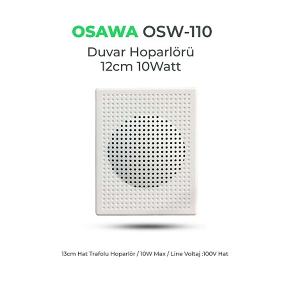 UNIVERSAL CTR-4 SÜTUN HOPARLÖR 10CM 100W BEYAZ