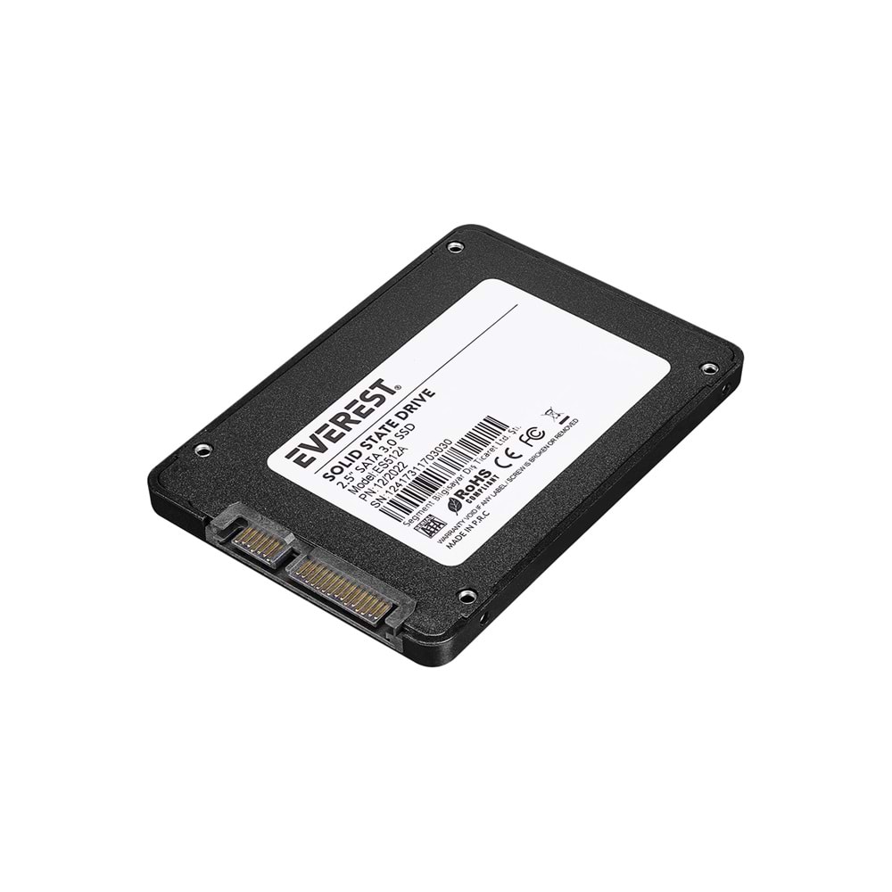 Everest Es512A 512Gb 2.5 Sata3.0 550Mb/460Mb 3D Nand Flash Ssd Disk